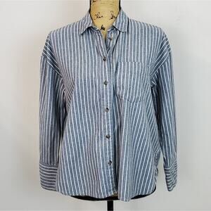Madewell Westward Flannel Top sz S